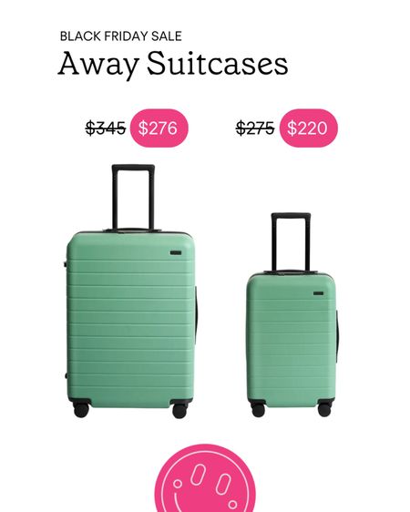 These suitcases come in so many colors and are on major sale for Black Friday! My favorite for traveling

#LTKCyberWeek #LTKsalealert #LTKtravel