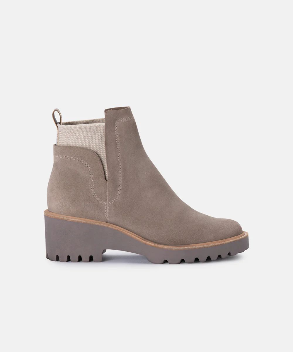 HUEY BOOTIES IN ALMOND | DolceVita.com