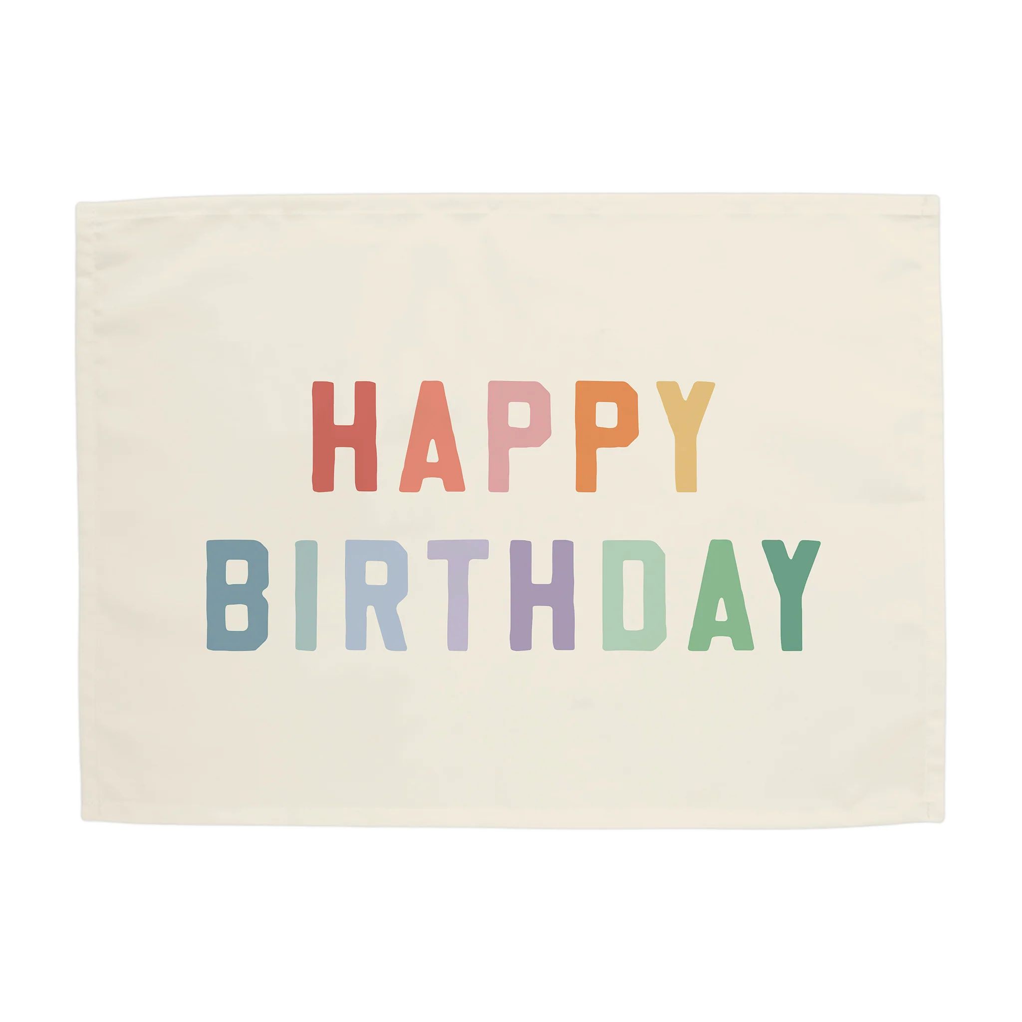 Happy Birthday {Classic Rainbow} Banner | Hunny Prints
