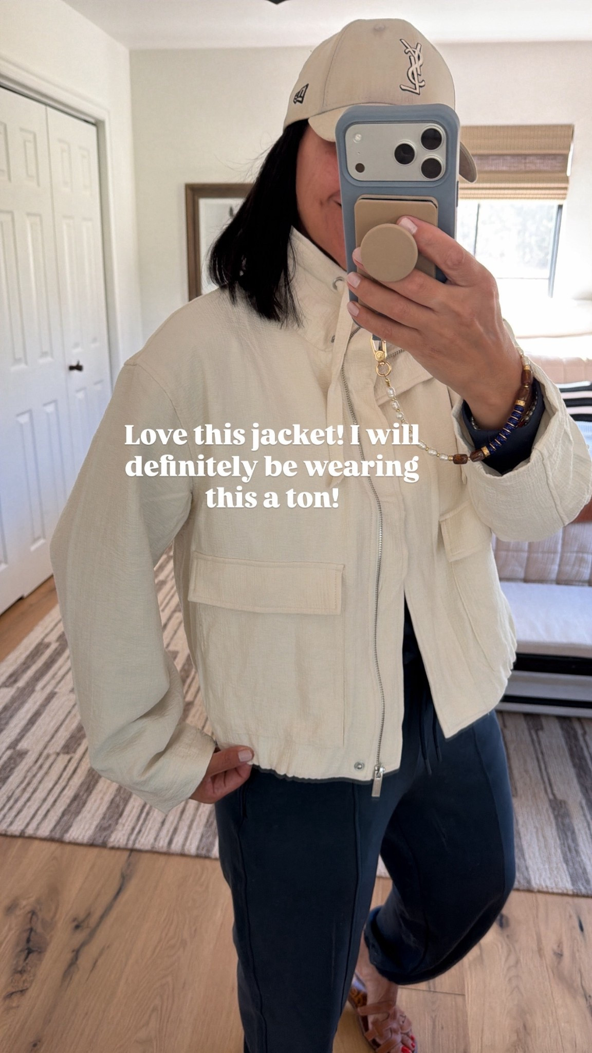 I’m a size 8/10 and did a size medium in the jacket and set

#LTKOver40 #LTKTravel