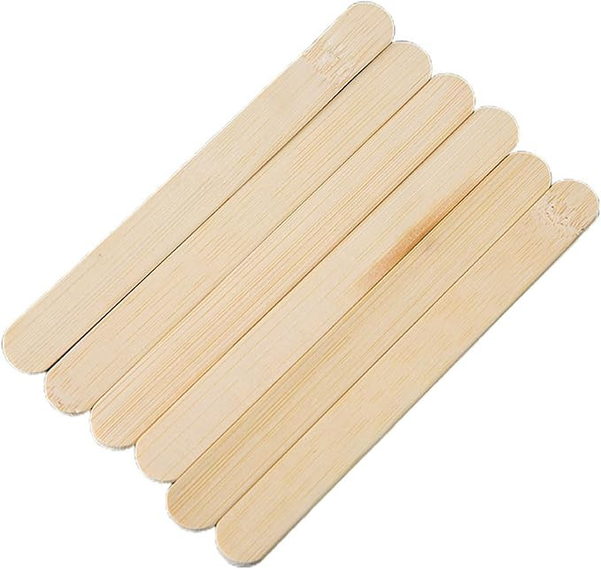 100 Pcs 4.5 inch Craft Sticks for Ice Cream Sticks,Popsicle,Craft Sticks, Treat Sticks,Ice Pop St... | Amazon (US)