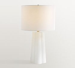 Bella Milk Glass Table Lamp (28") | Pottery Barn (US)