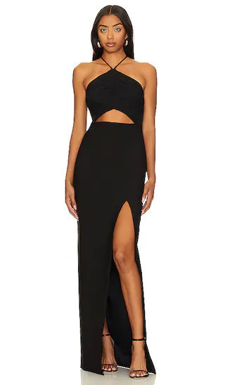 Colby Gown | Black Cut Out Dress | Black Sexy Dress | Sexy Outfit | Sexy Outfits | Revolve Fall | Revolve Clothing (Global)