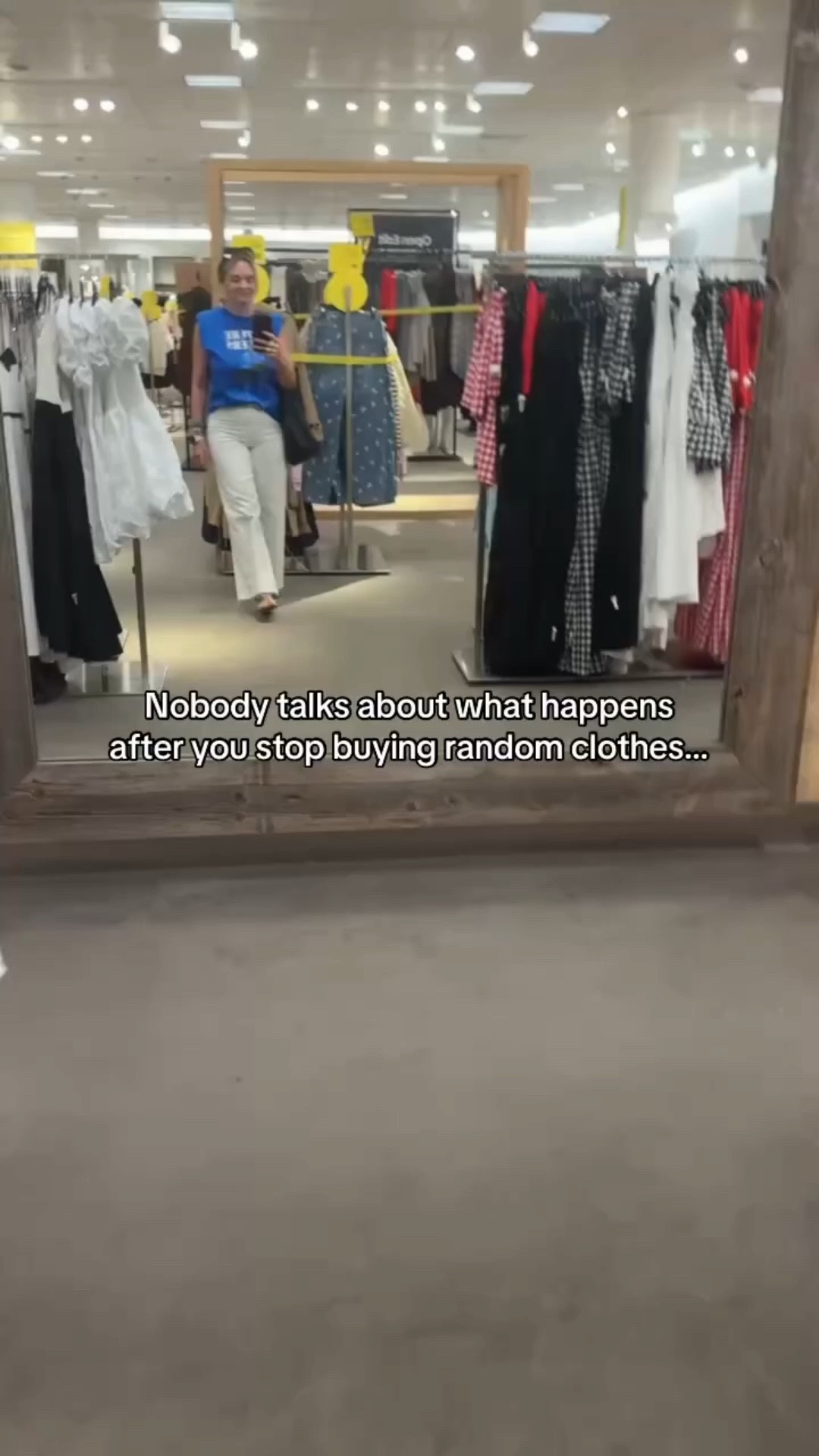 Here’s what actually changes… 

You spend less money. 
You wear more of what you own. 
You stop saying, “I have nothing to wear.” 
You start buying with confidence instead of impulse. 

Shopping becomes easier because every purchase has a purpose. 

A thoughtful wardrobe will always outperform a crowded one. 

✨ Save this before your next shopping trip.