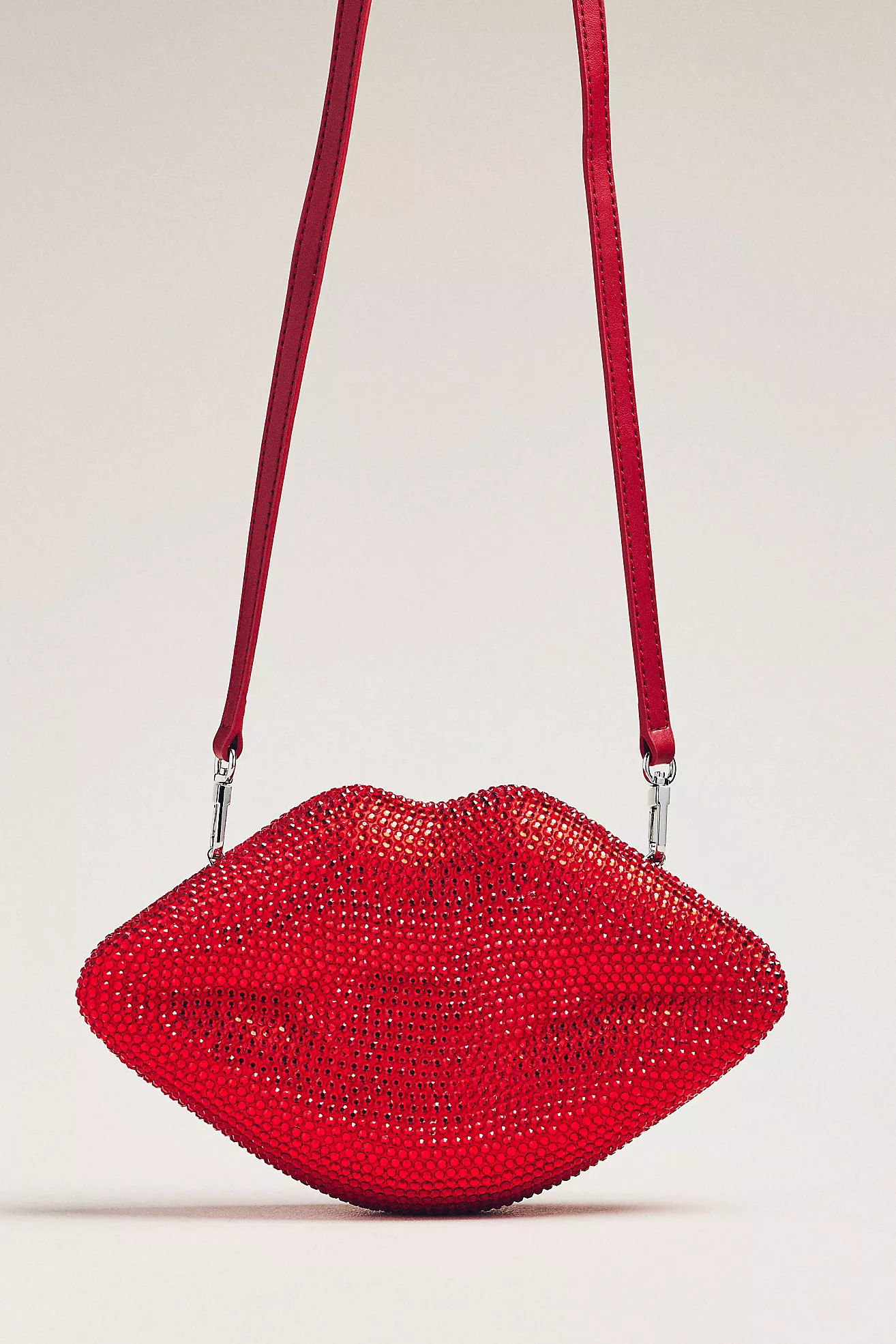 SIMONMILLER Molded Lips Clutch | Anthropologie (US)