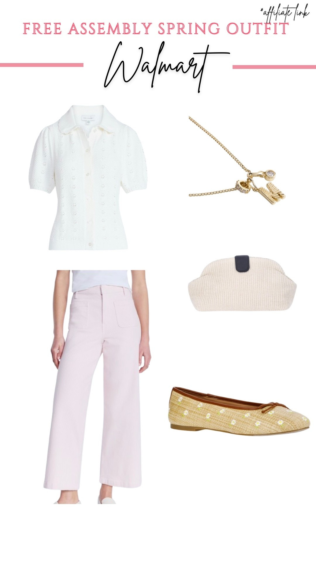 Spring outfit inspo from Walmart! The free assembly line is SO cute! 

#LTKootd #LTKmomlife #LTKMidsize