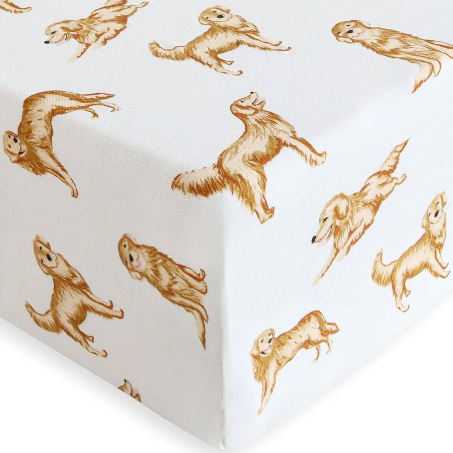 LifeTree Crib Sheets for Baby, Muslin Fitted Crib Sheets Neutral Boys Girls - Toddler Bed Sheet F... | Amazon (US)