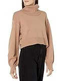 Amazon.com: The Drop Women's @lucyswhims Side Button Cropped Turtleneck Sweater : Clothing, Shoes... | Amazon (US)