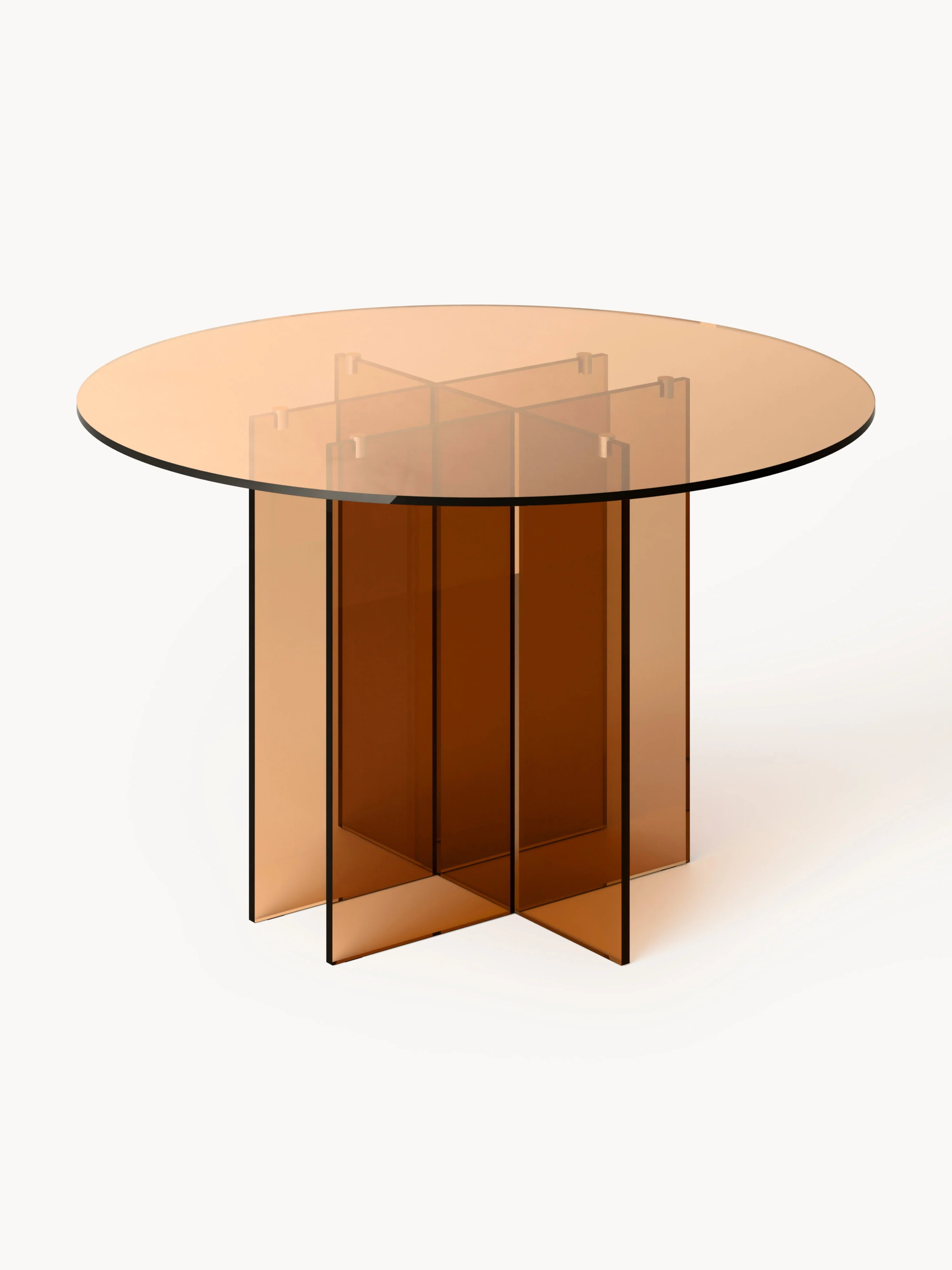 Runder Glas-Esstisch Anouk, in verschiedenen Größen | Westwing EU