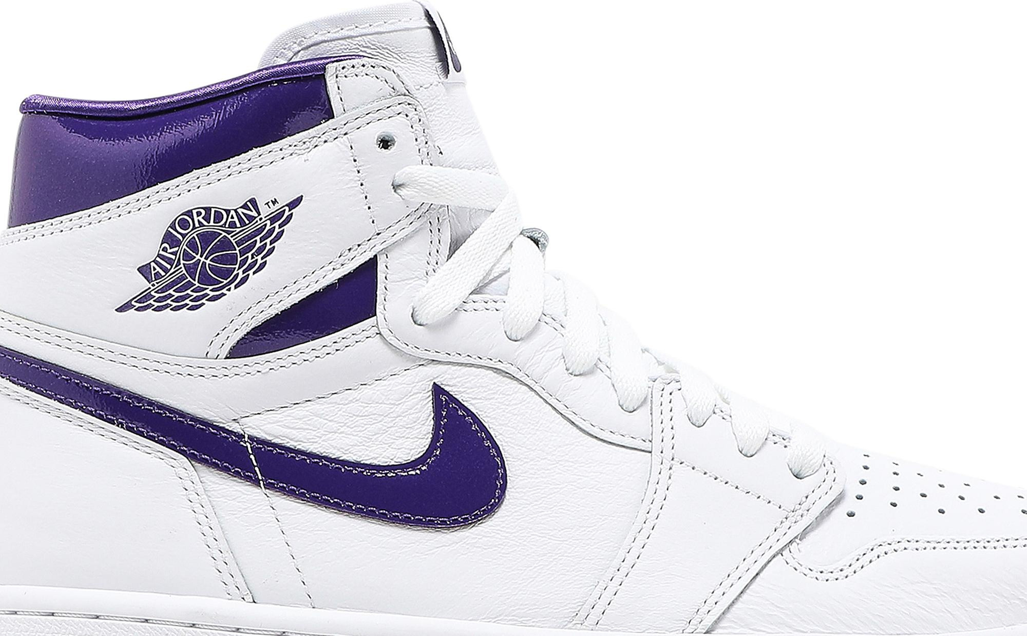 Wmns Air Jordan 1 High OG 'Court Purple' | GOAT