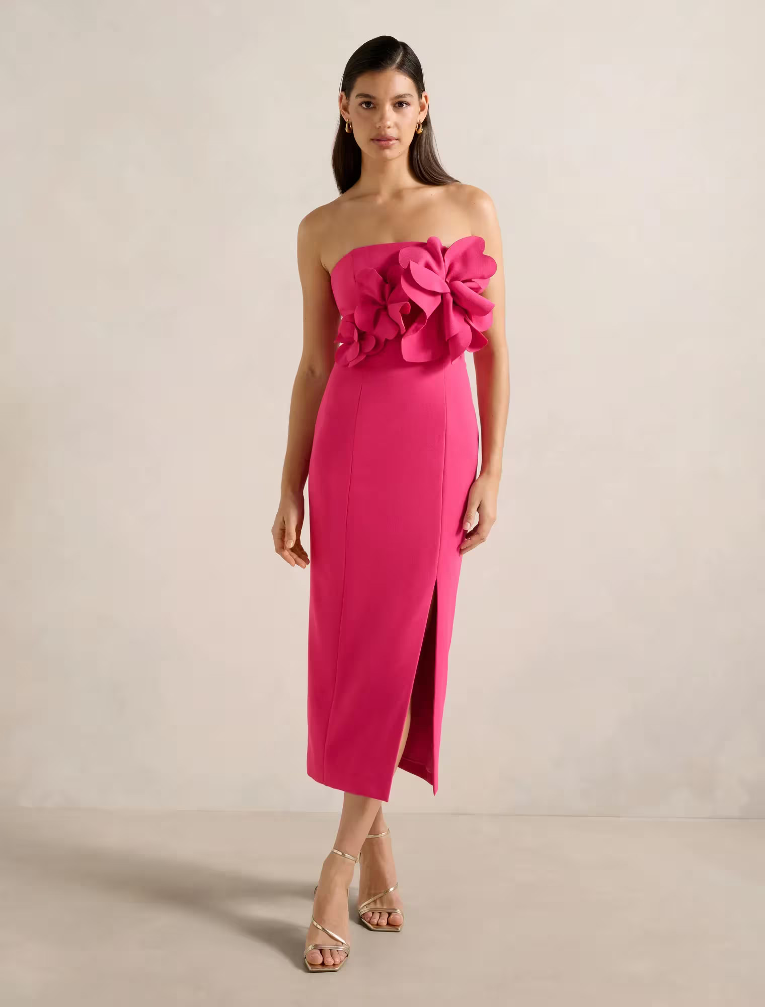 Tessa Flower Midi Dress | Forever New (AU)