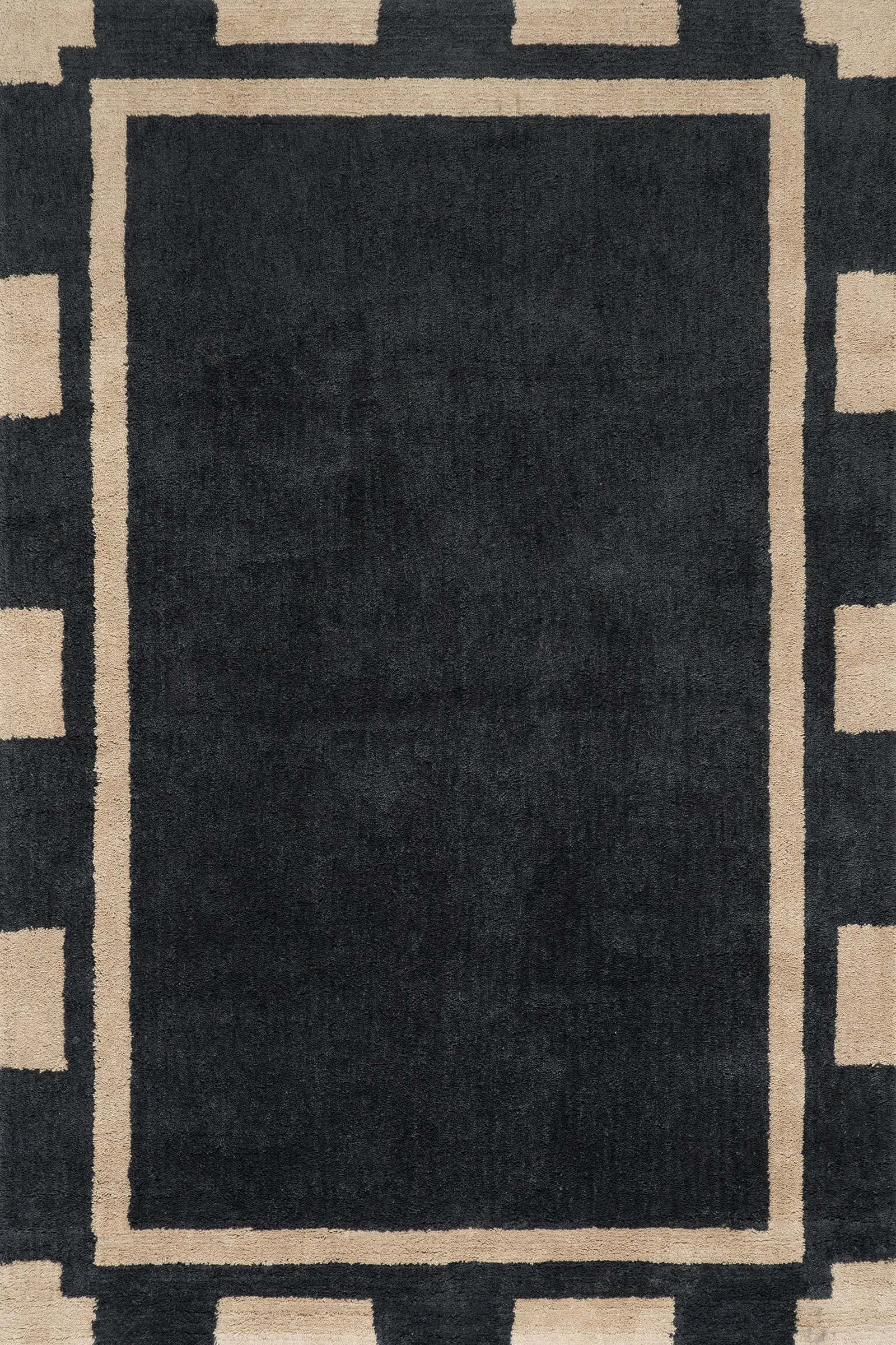 Orlina Bordered Rug | Blue | Rugs USA