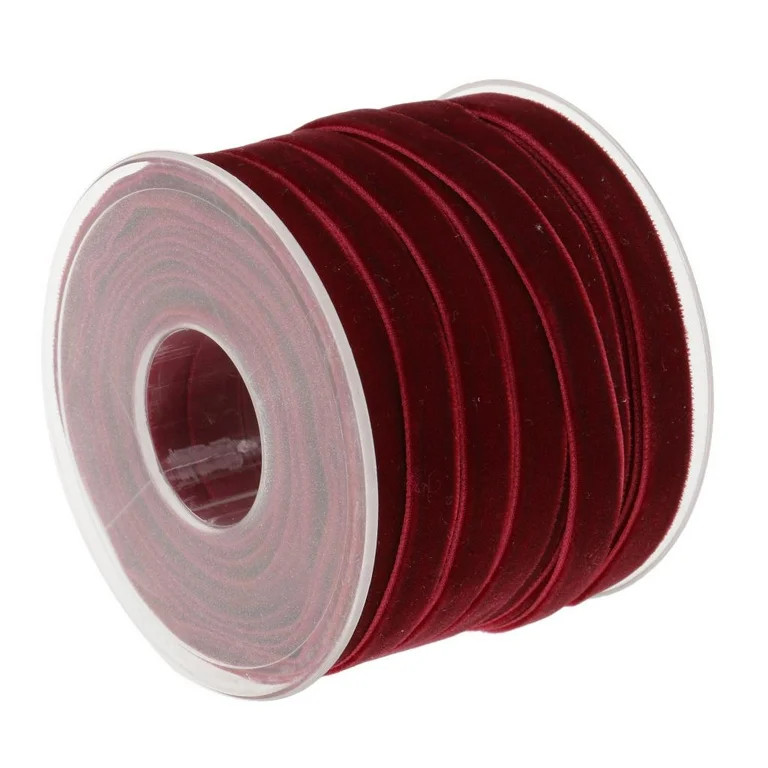 3 Rolls 20 Yard 10mm Wide Velvet Ribbon Roll for | Walmart (US)