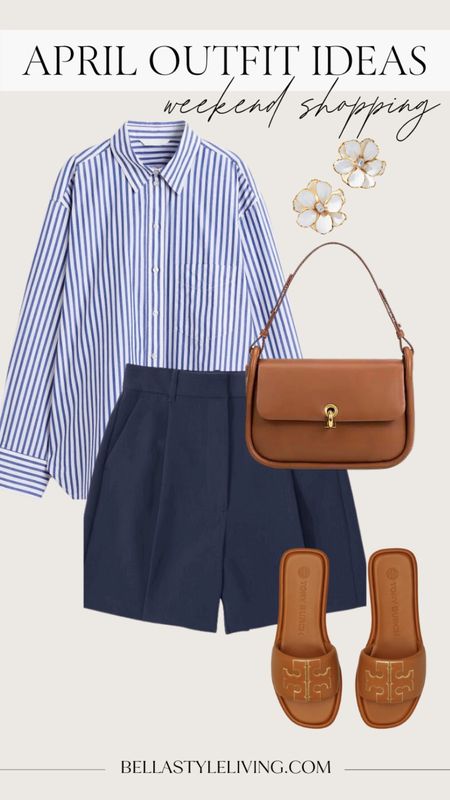 Abercrombie shorts and blue stripped button down is the perfect pair. 

Style with brown accents for a chic look. 

Spring outfits | summer outfits | vacation outfit | vacation style 