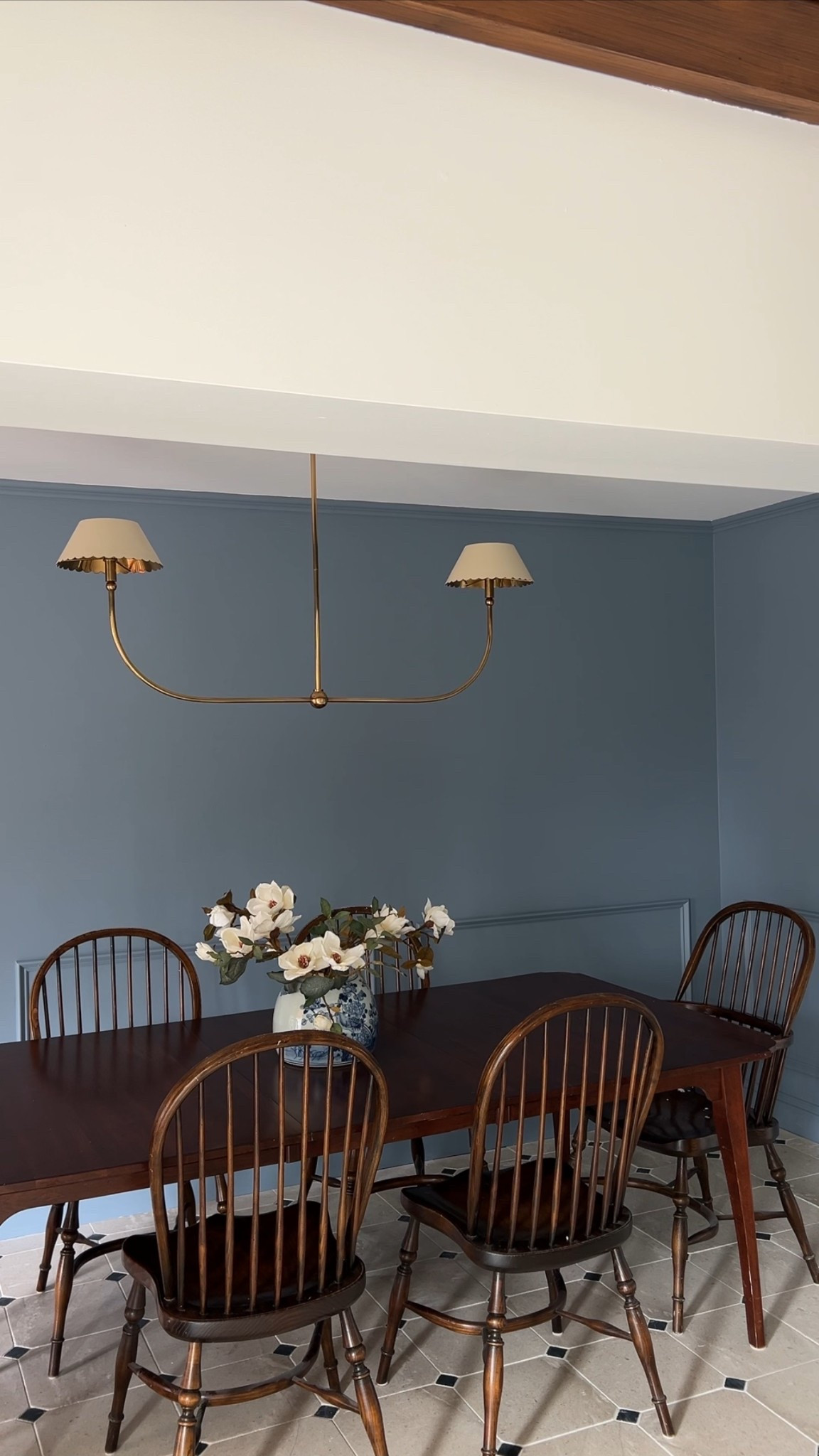 Dining nook light fixture kitchen chandelier two light chandelier with scallop shade from Anthropologie on sale!

#LTKHome #LTKSaleAlert