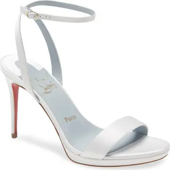 Christian Louboutin Loubi Queen Ankle Strap Sandal | Nordstrom | Nordstrom