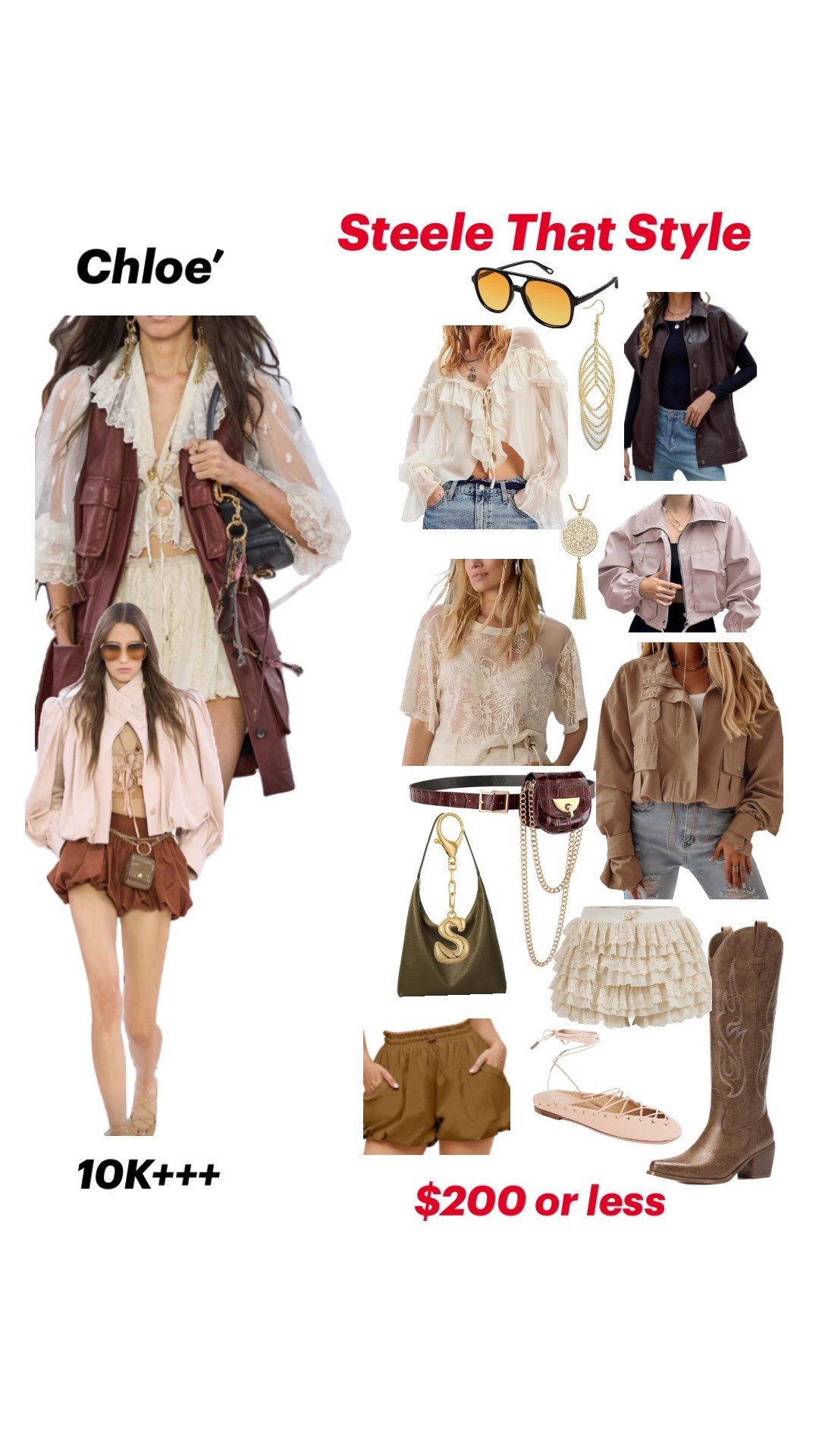 Style That Style: The only look you need this summer! Designer on left all found for less on right! Woot! Woot!

#LTKFindsUnder100 #LTKStyleTip #LTKSummerEdit