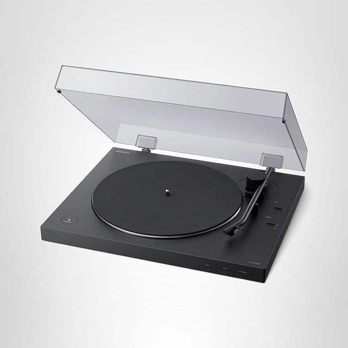 Sony PS-LX310BT Belt Drive Turntable: Fully Automatic Wireless Vinyl Record Player with Bluetooth... | Amazon (US)