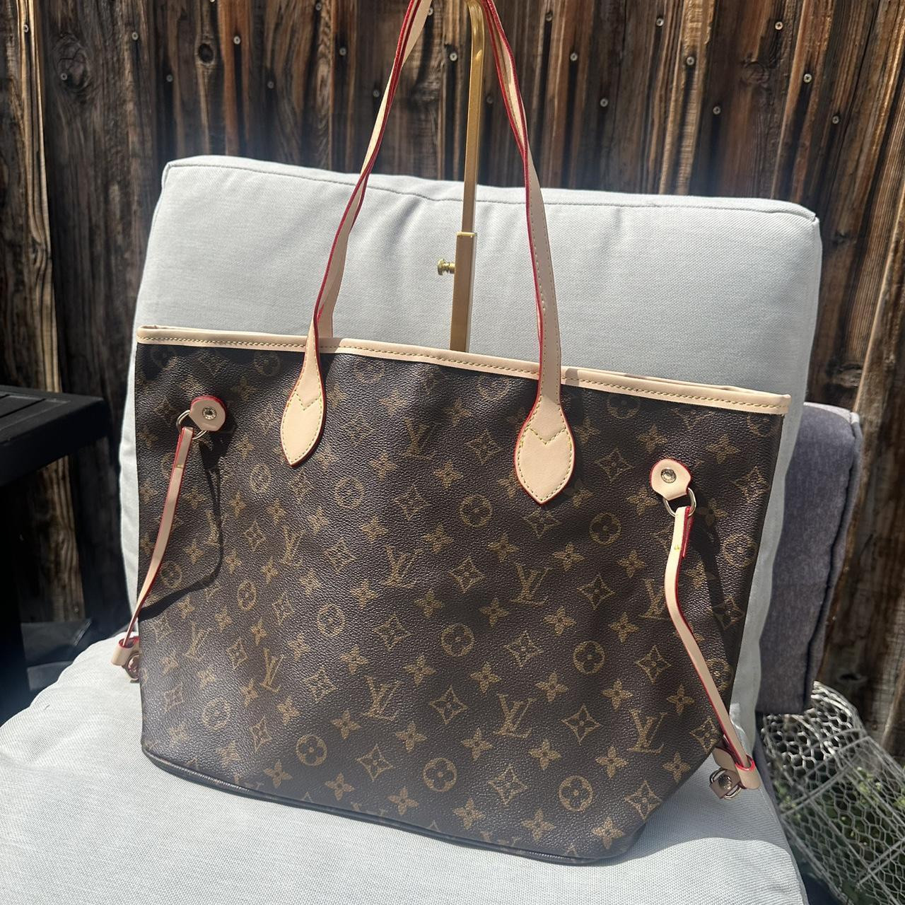 Louis Vuitton Women's Tote bags - Brown/Black | Depop US
