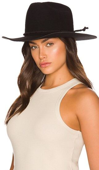 Cowboy Hat in Black | Revolve Clothing (Global)