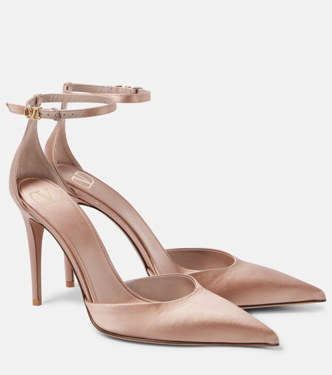 Eveninglam 100 satin pumps | Mytheresa (INTL)