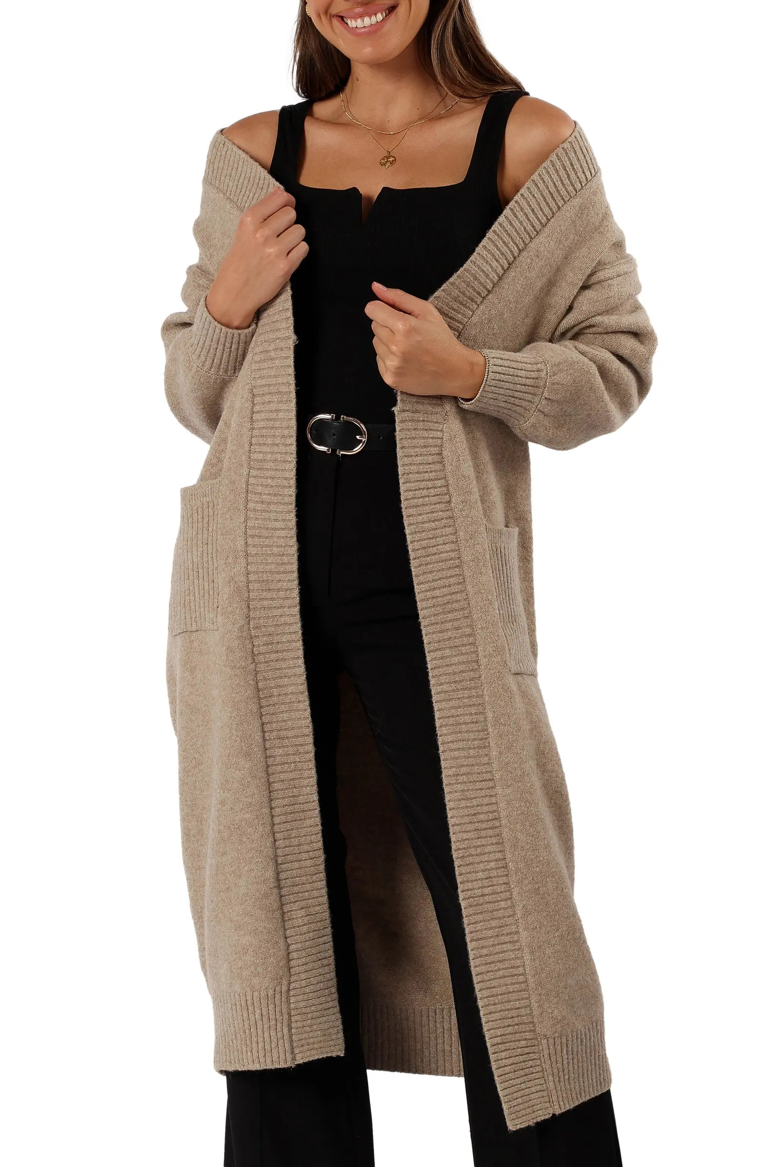 Nicolette Open Front Longline Cardigan | Nordstrom