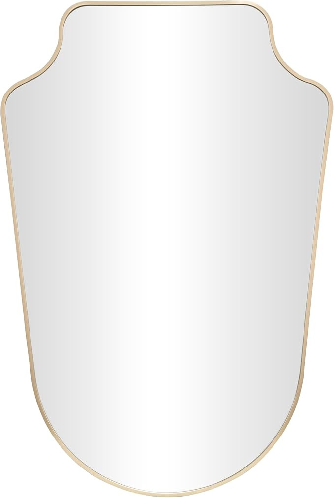 TRANSITIONAL HANGING WALL MIRROR: Designed with balancing old-world charm and updated elegance, w... | Amazon (US)