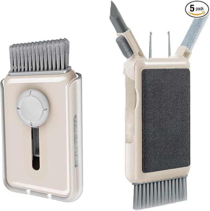 Electronics Cleaning Brush Tool,Laptop Screen Keyboard Cleaner Kit with Microfiber Cloth and Brus... | Amazon (US)