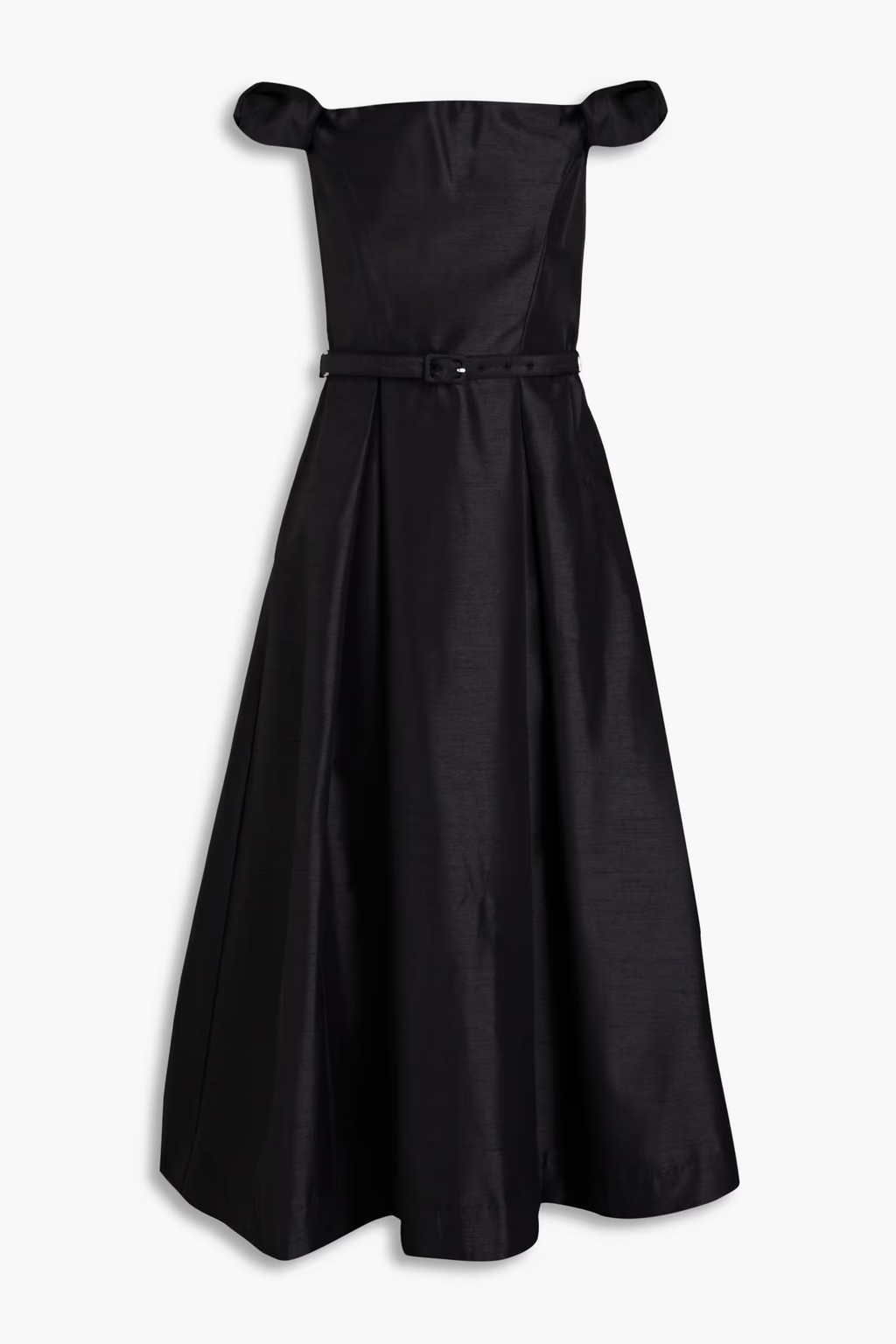 Kaden off-the-shoulder taffeta midi dress | The Outnet (US and CA)