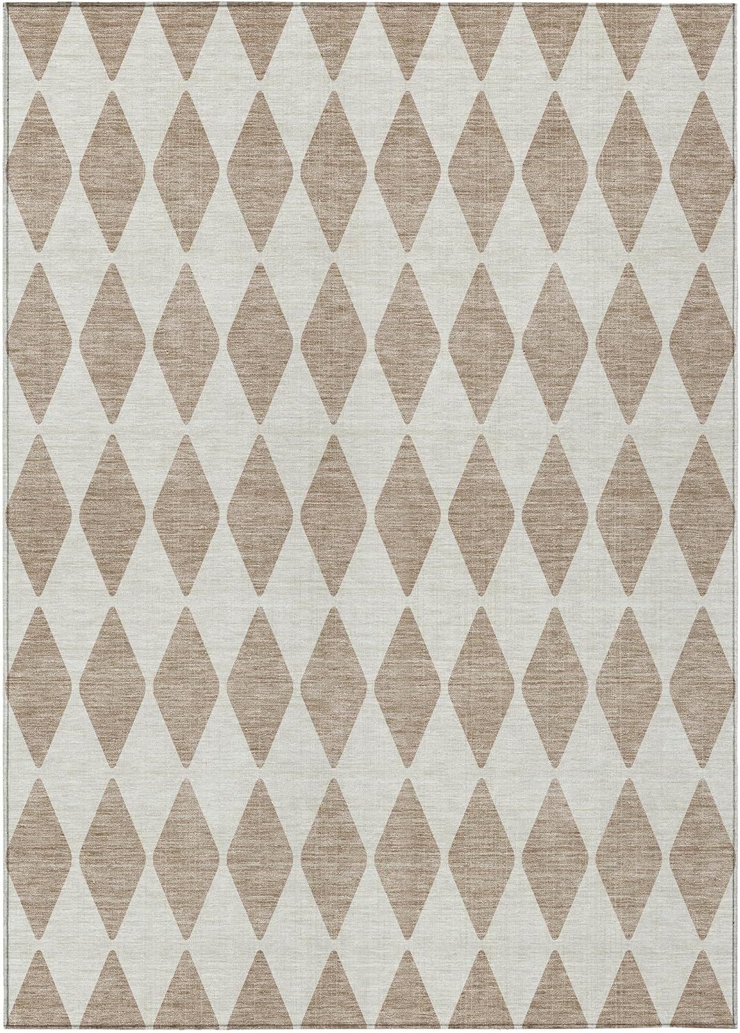 Chantille ACN578 Taupe 2'6" x 3'10" Indoor Outdoor Area Rug, Easy Clean, Machine Washable, Non Sh... | Amazon (US)