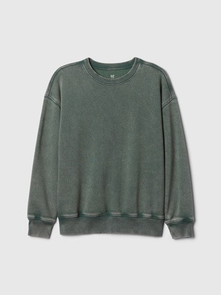 Kids Vintage Soft Washed Relaxed Sweatshirt | Gap (US)