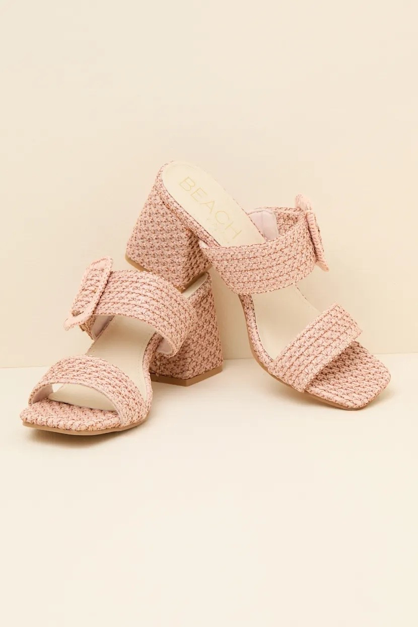 Inspired by warm-weather escapes, the Lucy Blush Raffia High Heel Slide Sandals feature woven raffia texture, a soft blush hue, and an elegant high-heel silhouette. Perfect for weddings, vacations, brunches, and summer celebrations, these sandals add a refined finishing touch to any outfit. Under $70.

Ideas:

* summer shoe inspiration
* wedding guest heels
* vacation fashion
* feminine accessories
* resort style

Keywords:

* Lucy raffia sandals
* blush raffia heels
* high heel slide sandals
* raffia slide heels
* blush sandals
* women’s summer heels
* wedding guest shoes
* vacation sandals
* resort footwear
* woven raffia shoes
* elegant high heels
* neutral sandals
* designer-inspired shoes
* quiet luxury fashion
* spring shoes
* summer footwear
* bridal shower heels
* travel outfits women
* summer sandals women
* summer heels women

#LTKootd #LTKgrwm #LTKTravel