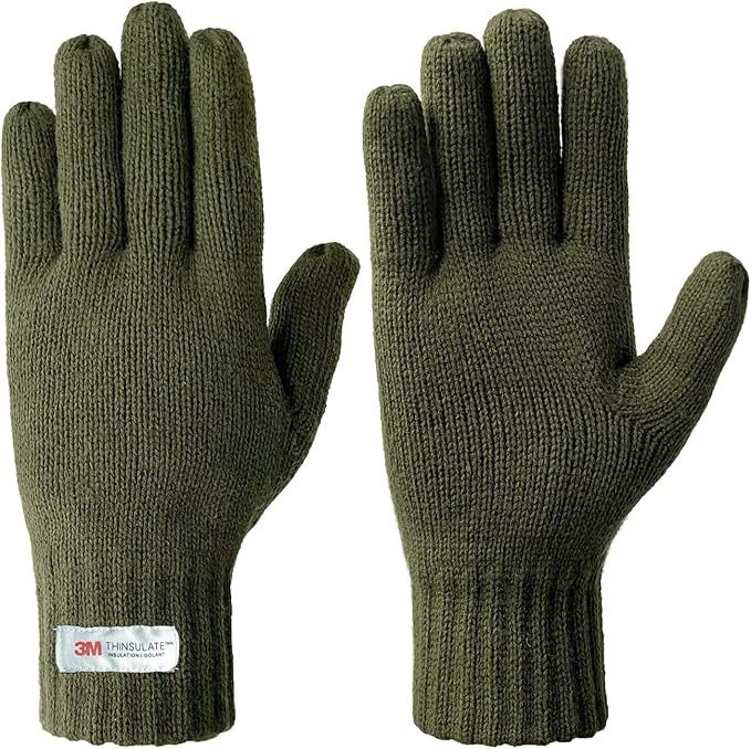 Evridwear Men Winter Knit Warm Gloves with 3M Thinsulate Thermal Insulated Lining | Amazon (US)