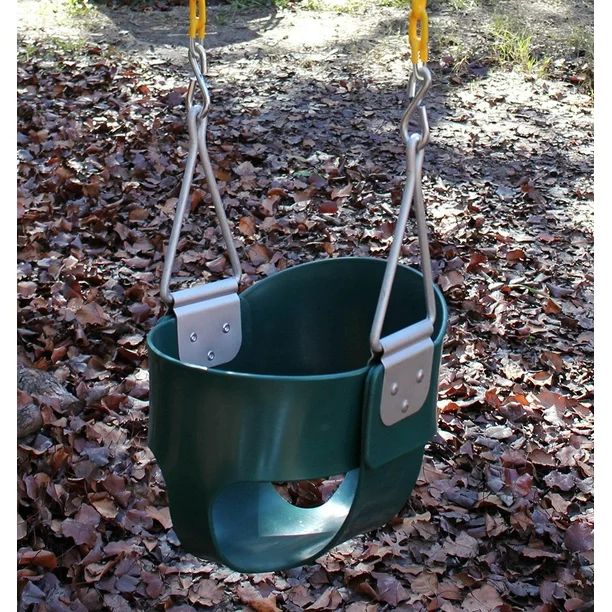 Ktaxon Bucket Swing for Toddler Seat Swing Set Playground Activities,Green | Walmart (US)