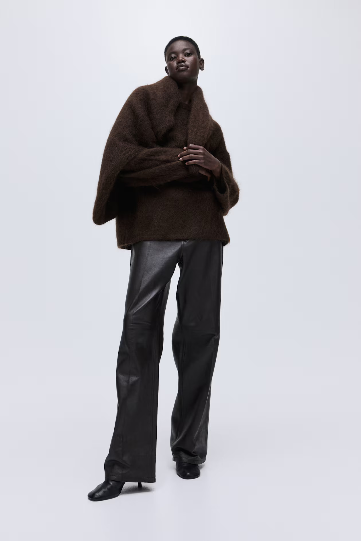 Oversized Mohair-Blend Sweater | H&M (US + CA)