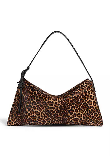 Petty Woven Leopard Shoulder Bag | Belk