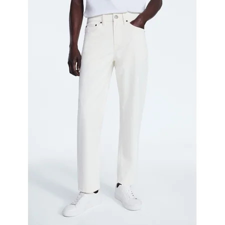 Free Assembly Men's Modern Straight Five Pocket Pants, Waist Sizes 30-38 | Walmart (US)