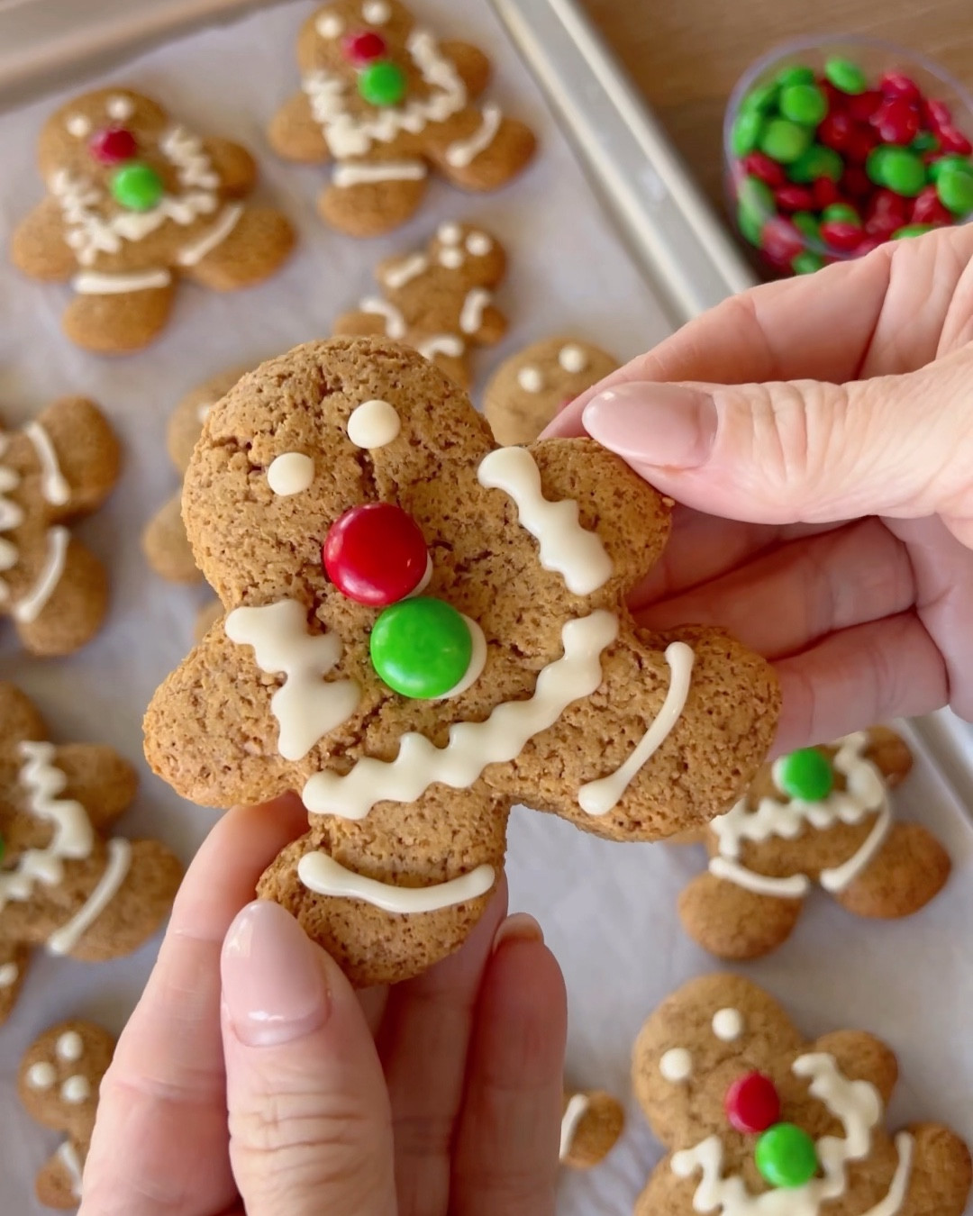 One of my favorite macro-friendly holiday recipes to make each year! Gingerbread cookies with the added bonus of a little protein. (Recipe can also be found on JANUARYHART.COM)

Holiday parties, Christmas party, holiday baking, healthy lifestyle

#LTKSeasonal #LTKHome #LTKHoliday