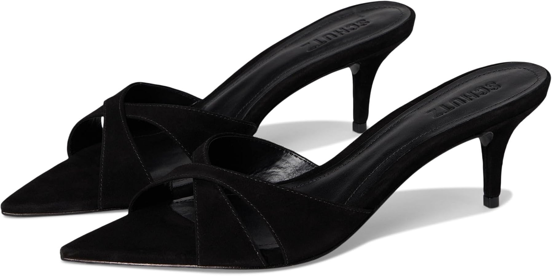 SCHUTZ Women's Hilda Leaf Mule Sandal | Amazon (US)