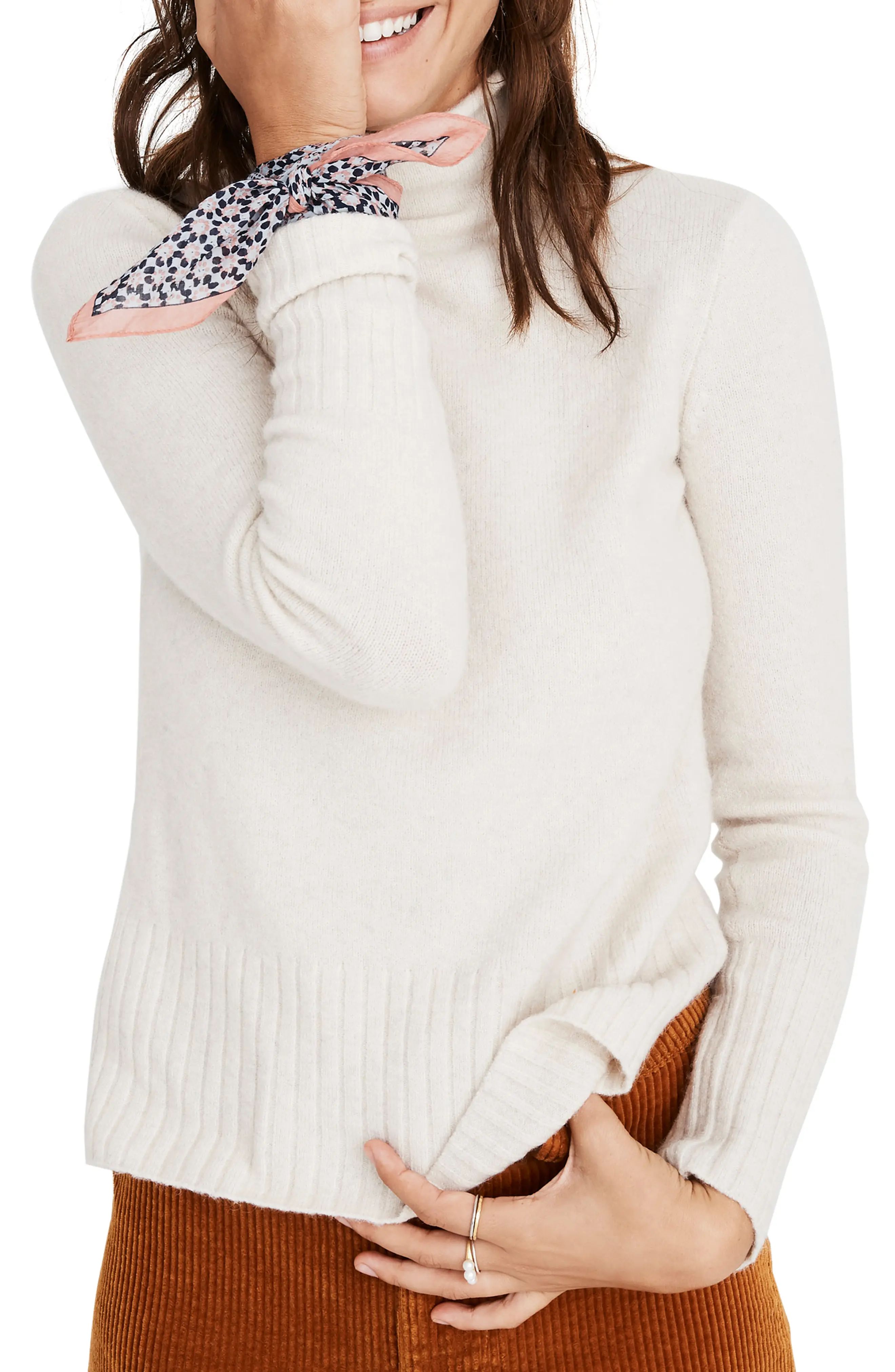 Madewell Inland Rolled Turtleneck Sweater | Nordstrom
