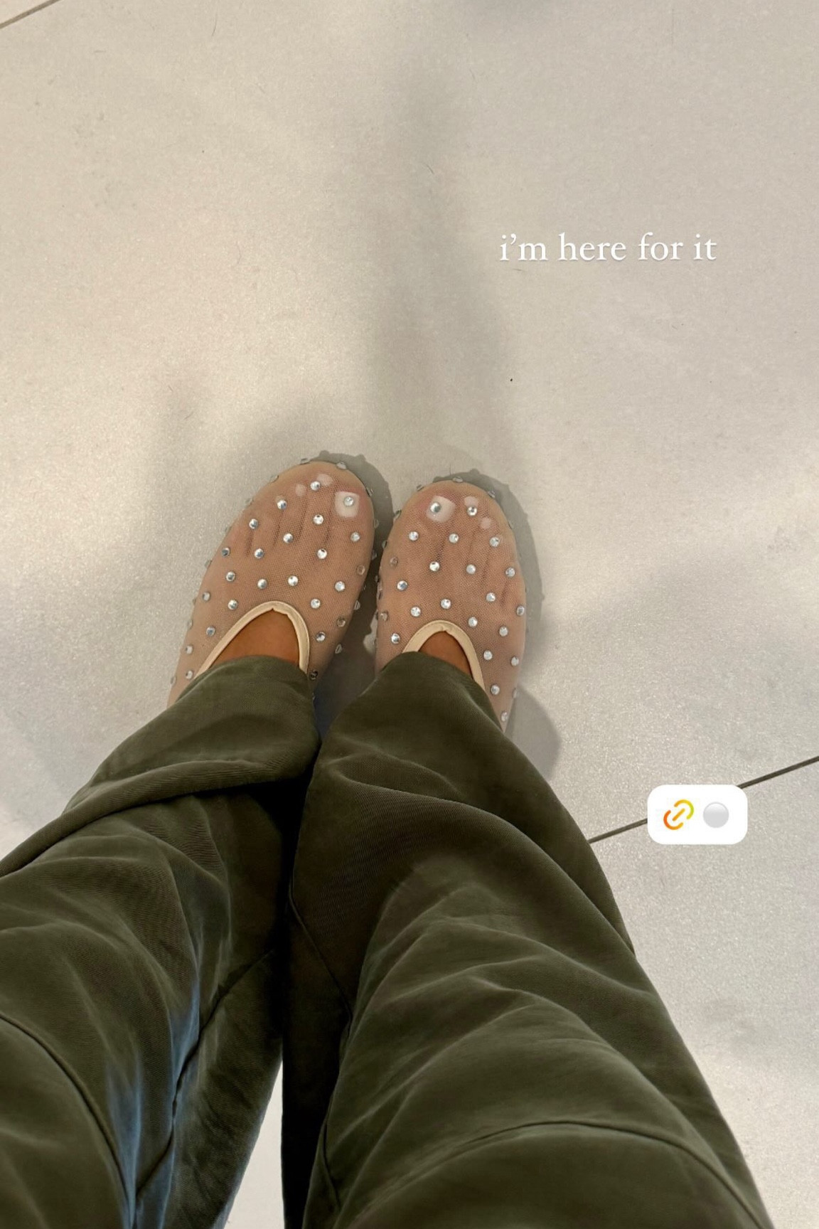 The mesh ballet flats you never knew you needed. ✨ They go with anything and everything. Also here at the softest utility pants that I wear probably too much. 

#LTKFindsUnder100 #LTKStyleTip #LTKShoeCrush