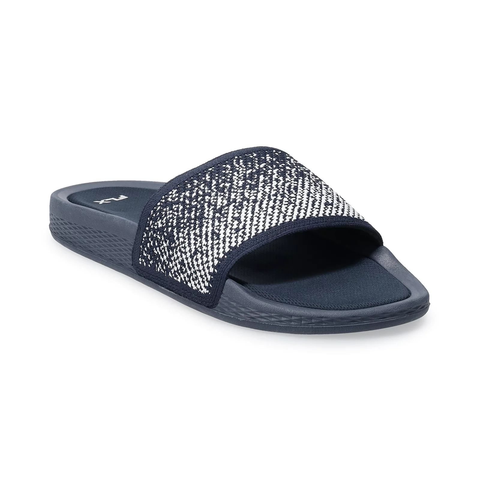FLX Anchor Men's Comfort Slide Sandals, Size: 13, Blue | Kohl's
