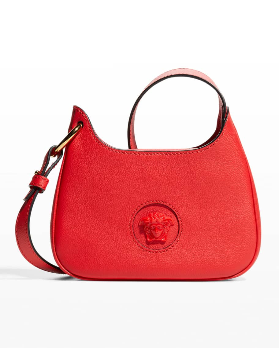 Versace La Medusa Mini Hobo Bag | Neiman Marcus