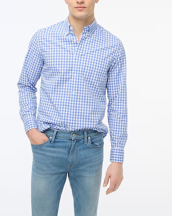 Gingham flex casual shirt | J.Crew Factory