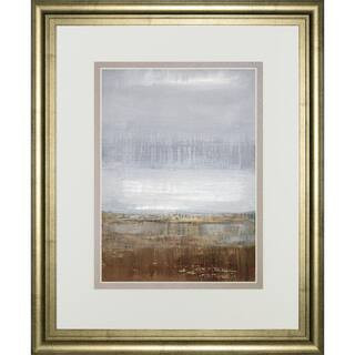 "Everglades" By Caroline Gold Framed Print Abstract Wall Art 34 in. x 40 in. | The Home Depot