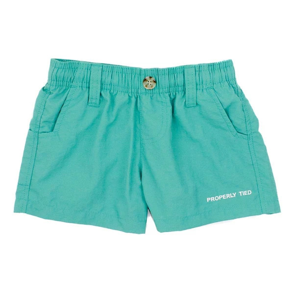 Boys' Properly Tied Mallard Shorts Toddler 2T Soft Green | Scheels