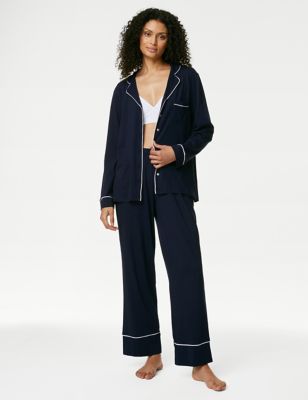 Cool Comfort TM Cotton Modal Pyjama Set | Marks and Spencer AU/NZ