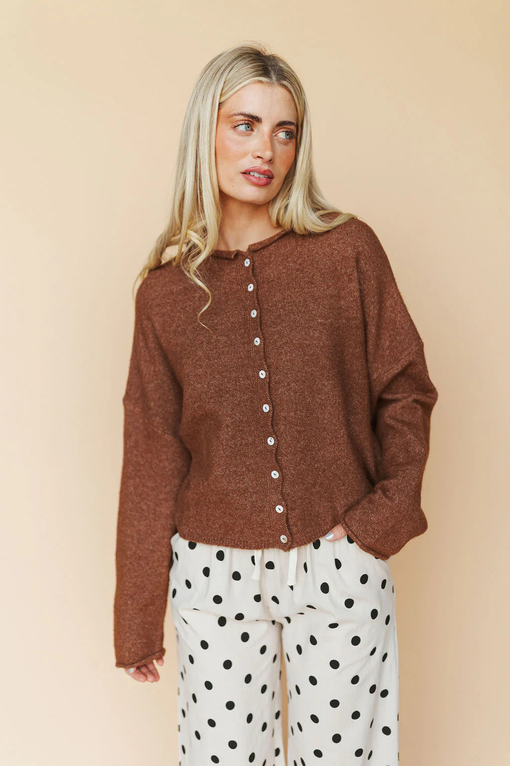 Solid Piper Cardigan | Henly