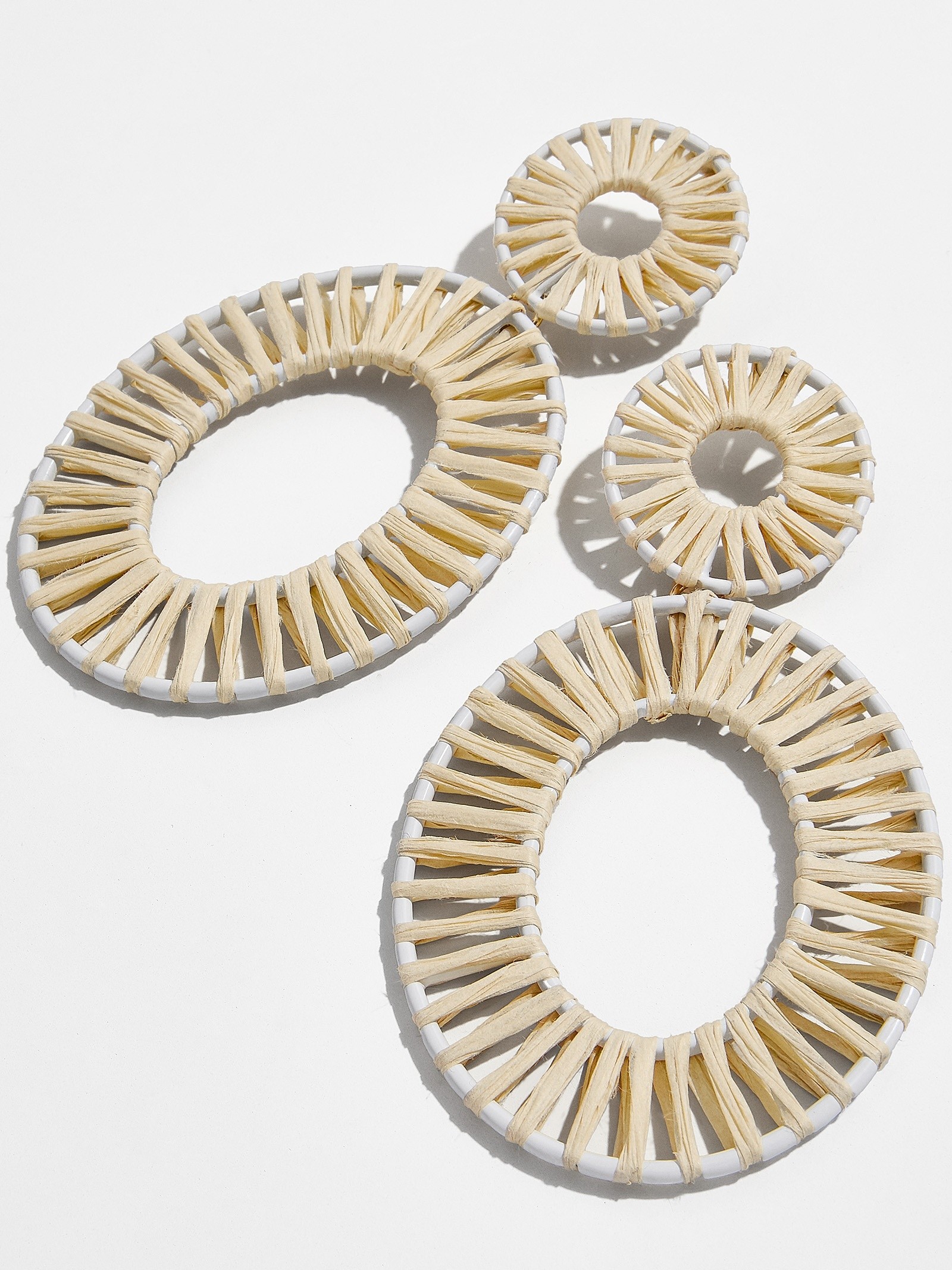 Kiera Raffia Statement Earrings | BaubleBar (US)
