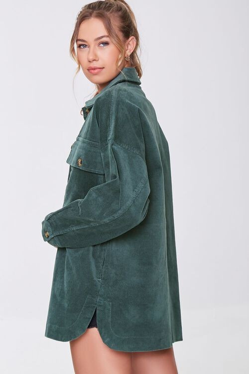 Corduroy Oversized Shacket | Forever 21 | Forever 21 (US)